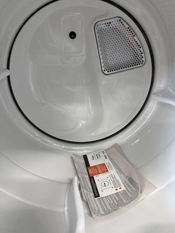 Whirlpool Stackable Electric Dryer 7.4 cu. ft Smart Chrome Shadow WED6605MC - Assessment Photo 12