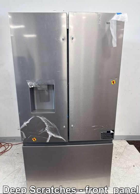 Whirlpool 36" French Door Refrigerator Ice maker 30 cu. ft Stainless WRFF3536SZ - Assessment Photo 13