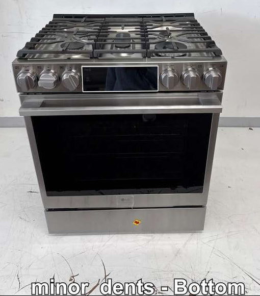 LG Studio 30" Slide-In Gas Range 6.3 Cu. Ft Smart Convection LSGS6338F - Assessment Photo 13