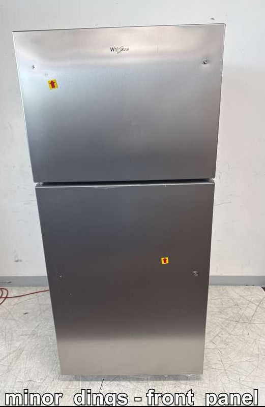 Whirlpool 30" Garage Ready Top Freezer Refrigerator 19.2 cu. ft WRTX7419SZ - Assessment Photo 13