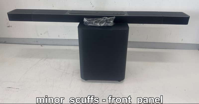 JBL 11.1.4-channel soundbar w/ detachable surround speakers JBLBAR1300BLKAM - Assessment Photo 13