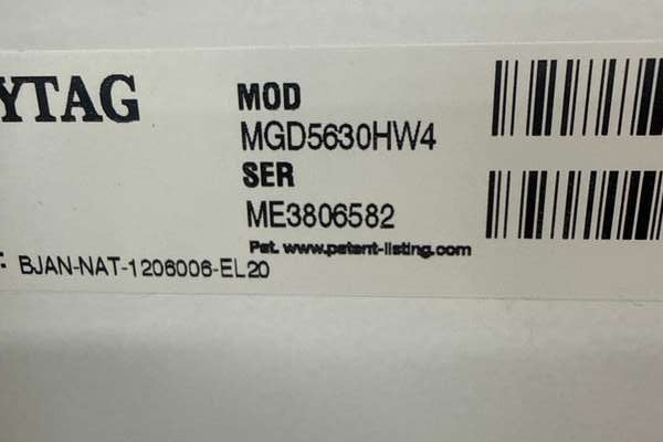 Maytag Gas Dryer 7.3 Cu. Ft MGD5630HW - Assessment Photo 13