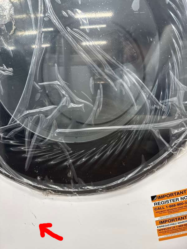Whirlpool 7.4 cu. ft Smart Front Load Gas Dryer WGD5720RW  White - Assessment Photo 13