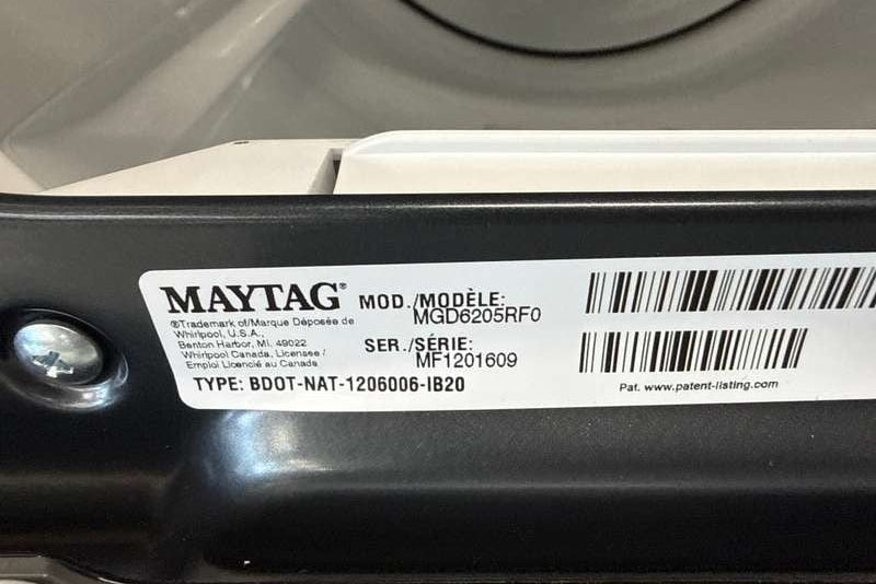 Maytag Gas Dryer w/ Extra Power 7.4 Cu. Ft Smart MGD6205RF - Assessment Photo 13