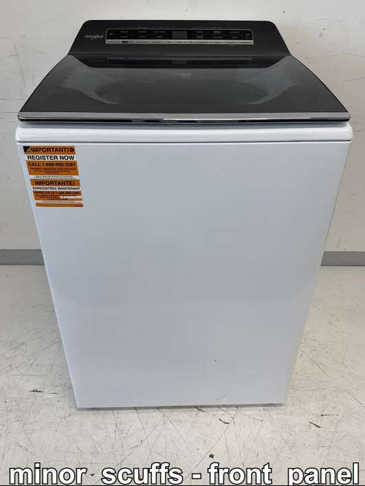 Whirlpool Top Load Washer 2-in-1 Removeable Agitator 5.3 Cu. Ft Smart WTW8127LW - Assessment Photo 13