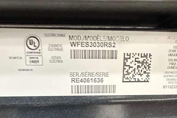 Whirlpool 30" Electric Range No Preheat Mode Stainless Steel WFES3030RS - Assessment Photo 13