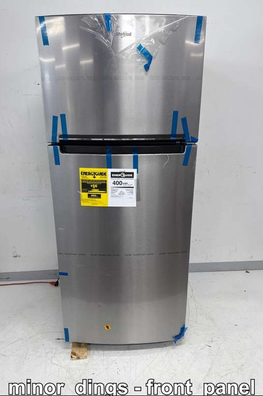 Whirlpool 28" Top Freezer Refrigerator 18 cu. ft Stainless Steel WRT518SZFM - Assessment Photo 13