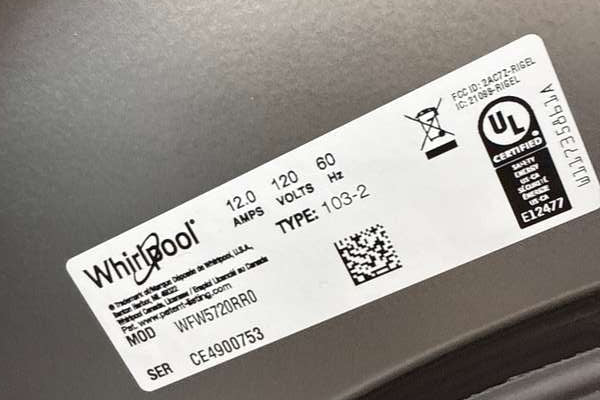 Whirlpool Front Load Washer 4.5 Cu. Ft Smart Randiant Silver WFW5720RR - Assessment Photo 13