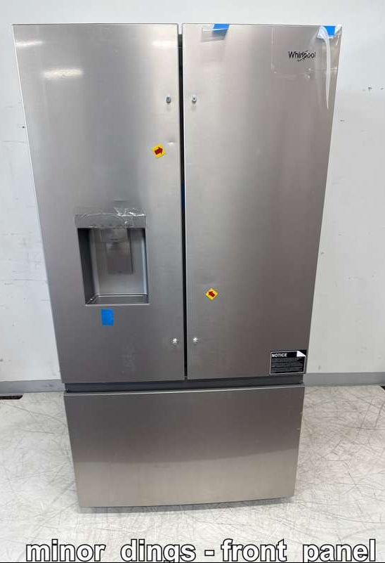 Whirlpool 36" French Door Refrigerator w/ Dual Ice maker 30 cu. ft WRFF3736SZ - Assessment Photo 13