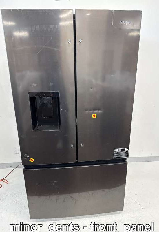 Whirlpool 36" French Door Refrigerator Ice Maker Black WRFF3536SV - Assessment Photo 13