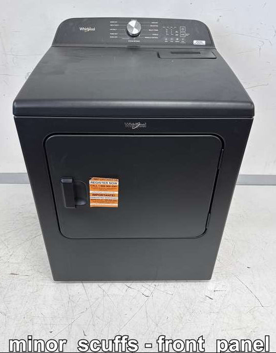 Whirlpool Electric Dryer 7.0 Cu. Ft Steam Volcano Black WED6150PB - Assessment Photo 13