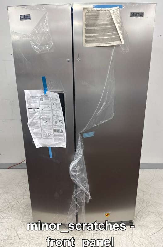 Maytag 36" Side-by-Side Built-In Refrigerator 28.7 Cu. Ft Stainless MRSF6636RZ - Assessment Photo 13