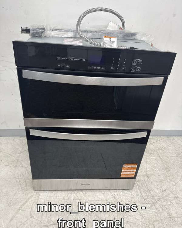 Whirlpool 30" Self-Cleaning Wall Oven w/ Microwave Stainless Steel WOEC3030LS - Assessment Photo 14