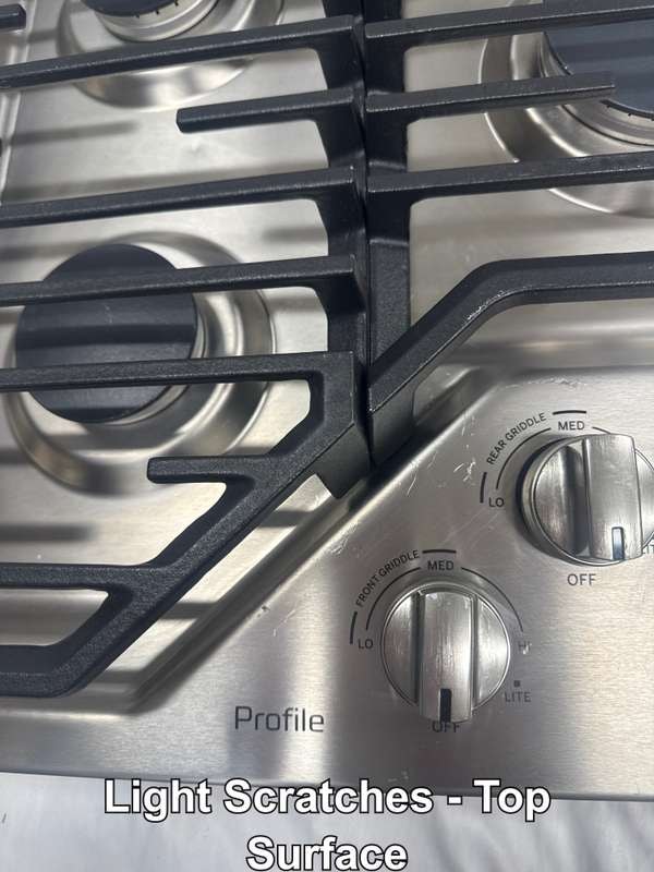 GE Profile 30" Built-In Gas Cooktop Stainless Steel PGP7030SLSS - Assessment Photo 14