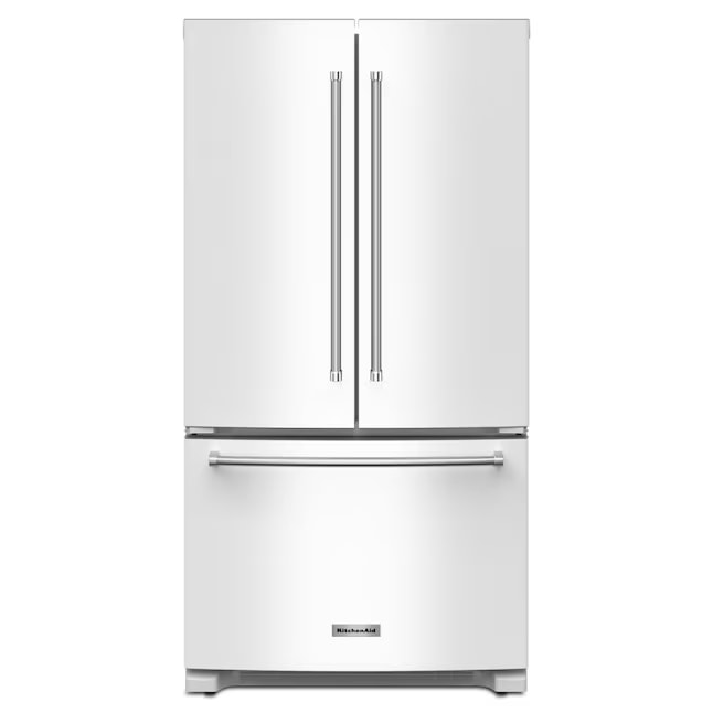 KitchenAid 36" Counter-Depth French Door Refrigerator 23.8 Cu. Ft KRFC136RWH - Assessment Photo 1