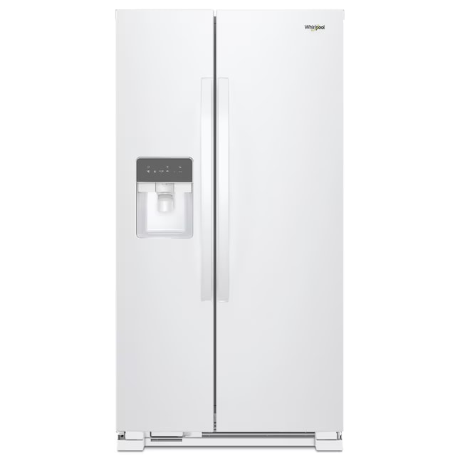 Whirlpool 36" Side-by-Side Refrigerator 24.2 cu. ft White WRS315SDHW - Assessment Photo 1