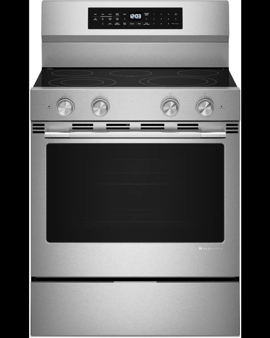 KitchenAid Electric Range 5.3 cu. ft Convection Stainless Steel KFES530SPS - Assessment Photo 1