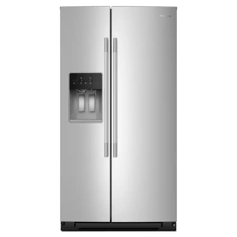 KitchenAid Side-By-Side Refrigerator In-Door Ice maker 28.7 Cu. Ft KRSF336RPS - Assessment Photo 1