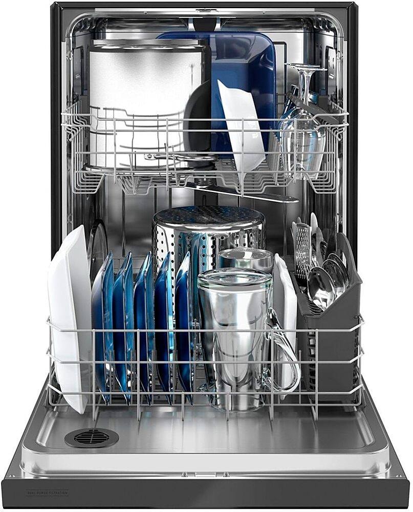 Maytag 50 dBA Front Control Built-In Dishwasher Black MDB4949SKB - Assessment Photo 2