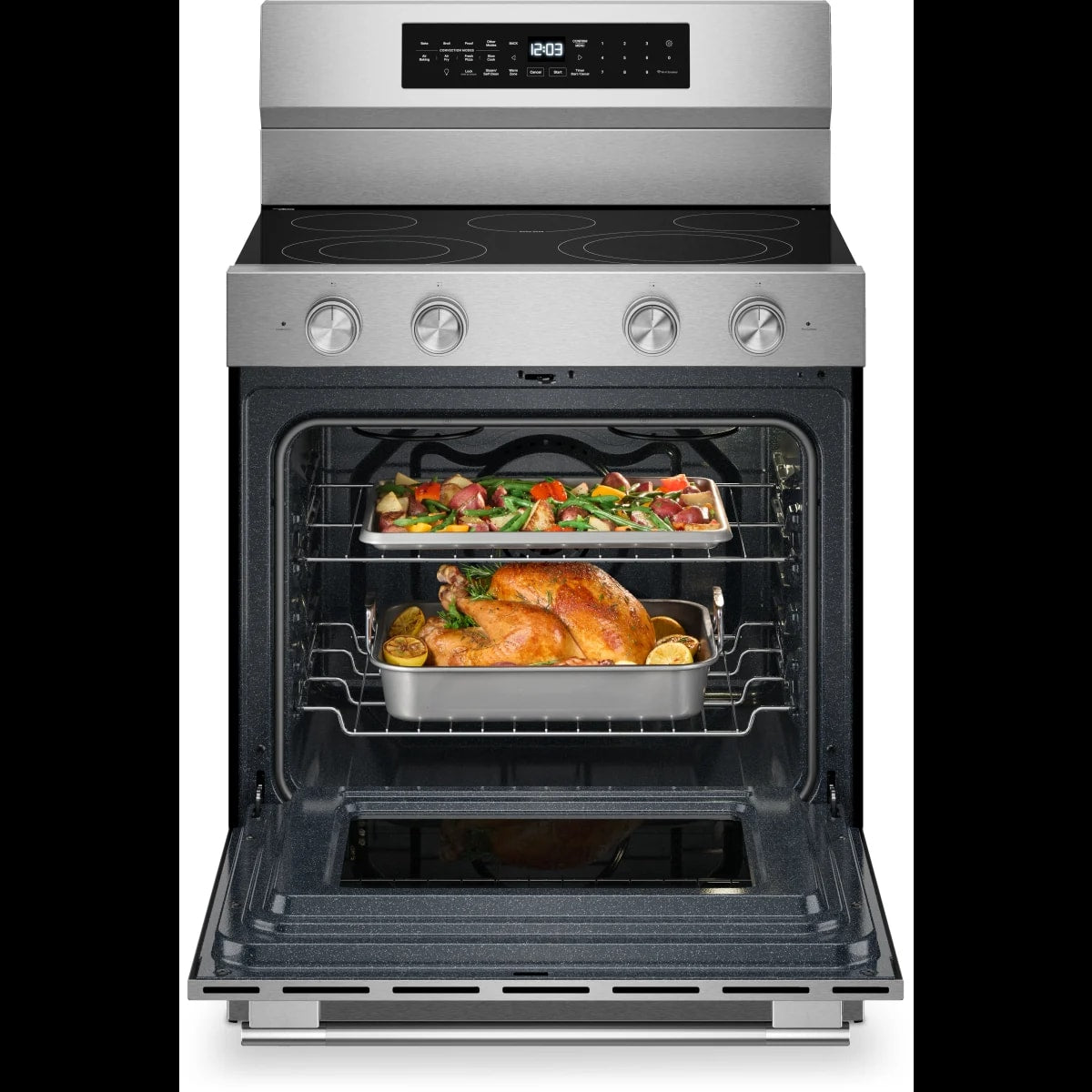 KitchenAid Electric Range 5.3 cu. ft Convection Stainless Steel KFES530SPS - Assessment Photo 2