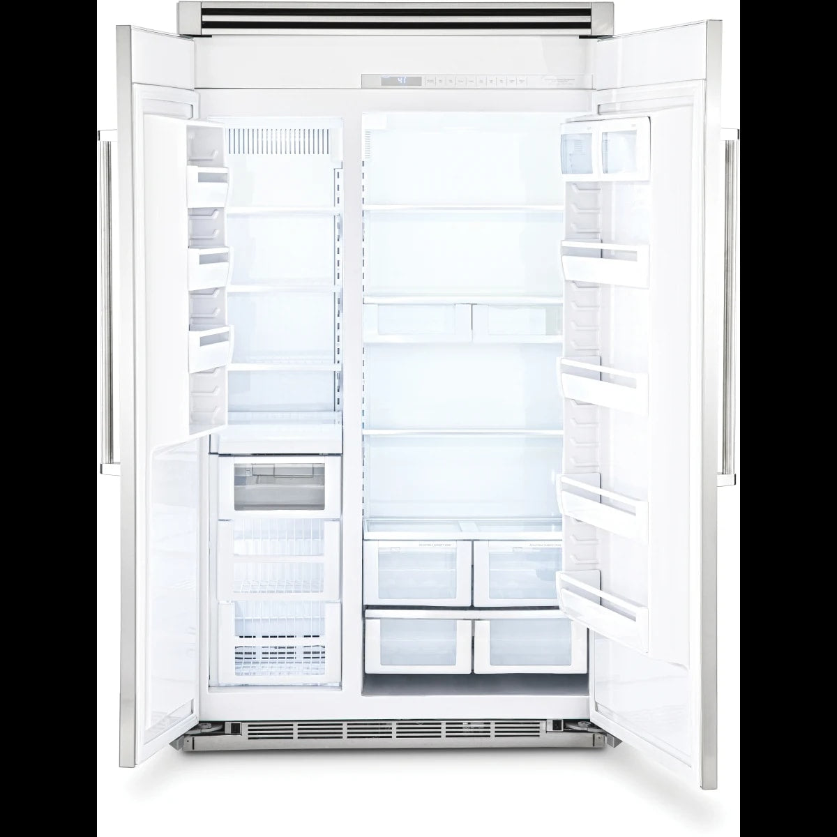 Viking 48" Built-In Counter Depth Side-by-Side Refrigerator 29 Cu Ft VCSB5484SS - Assessment Photo 2