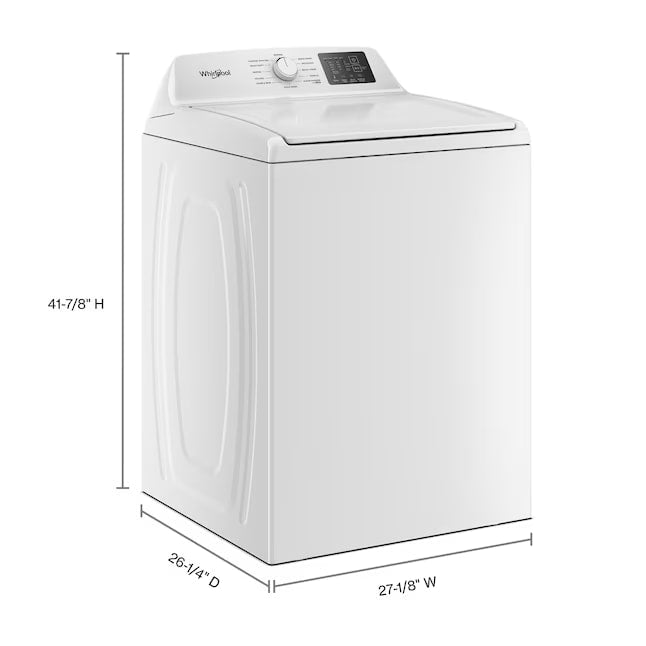 Whirlpool Top Load Washer 3.8 cu. ft WTW4105SW - Assessment Photo 3