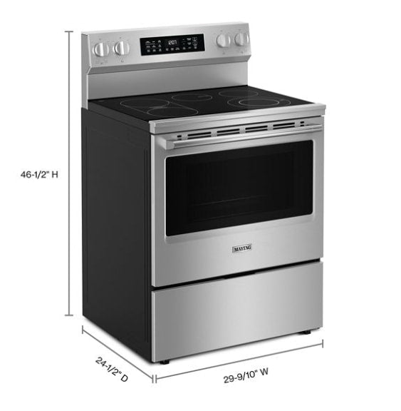 Maytag Electric Range Grill Mode & No Preheat Air Fry Stainless Steel MFES7030SZ - Assessment Photo 3