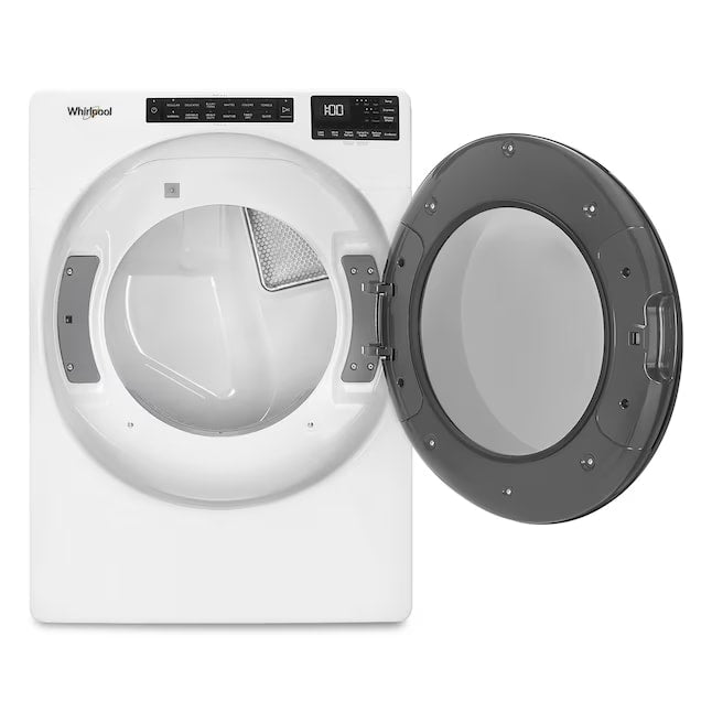 Whirlpool Stackable Electric Dryer 7.4 cu. ft Steam WED6605MW - Assessment Photo 3