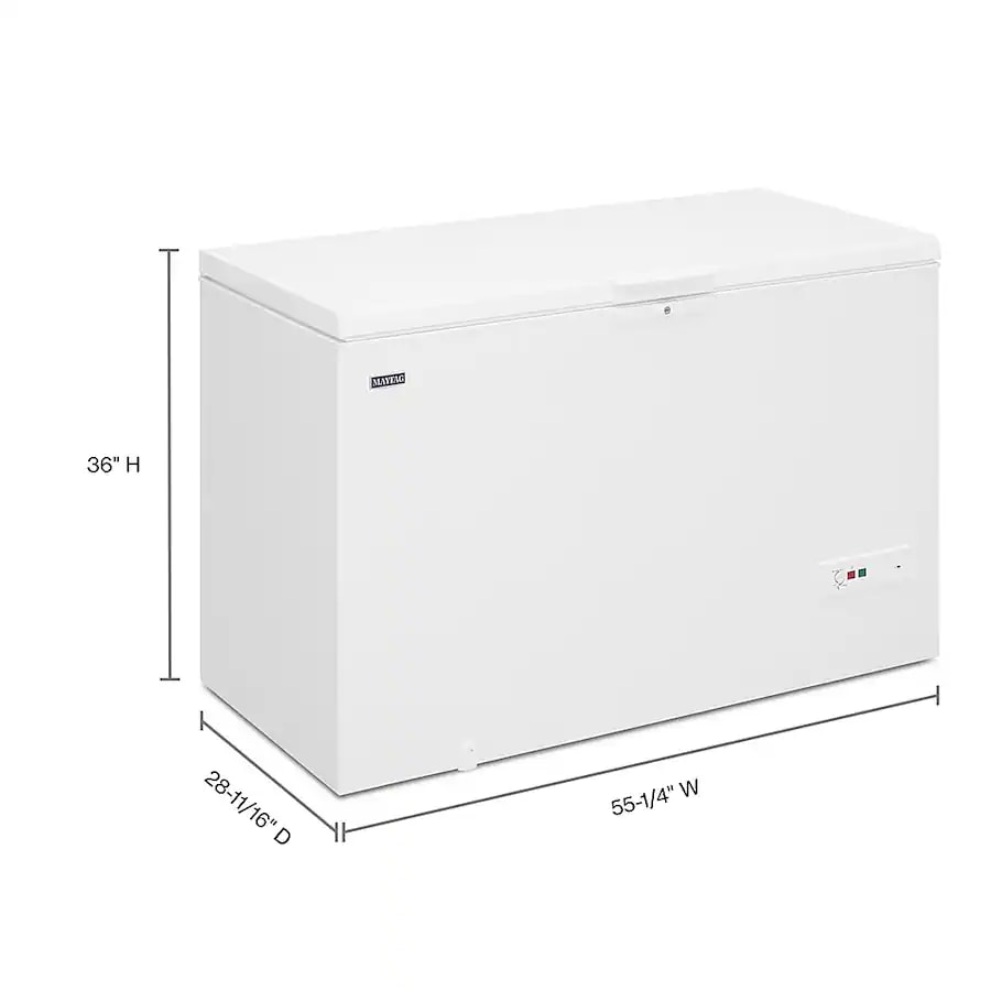 Maytag Garage Ready Chest Freezer w/ Power Loss Assist 16 cu. ft MZC5216LW - Assessment Photo 3