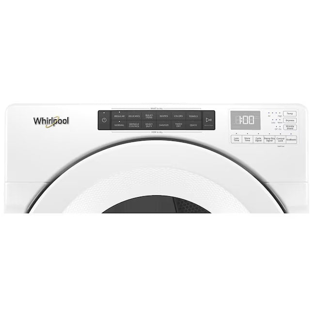 Whirlpool Gas Dryer 7.4 cu. ft Smart Steam WGD5620HW - Assessment Photo 3