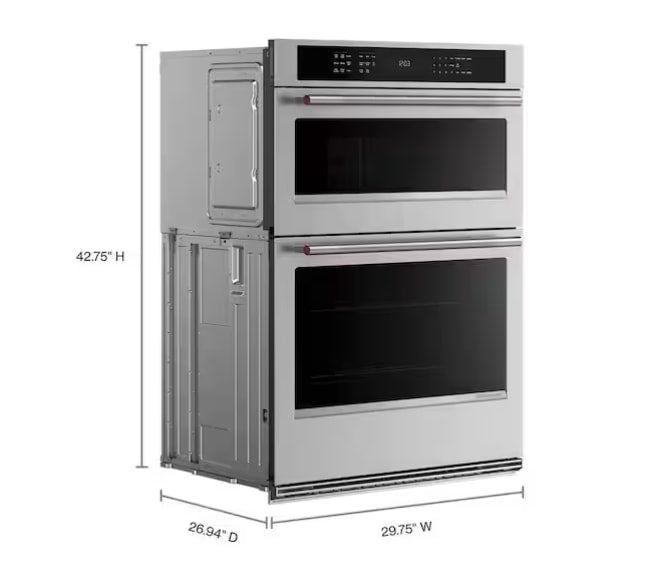 KitchenAid Electric Convection Wall Oven & Microwave Combo Stainless KOEC530PSS - Assessment Photo 3