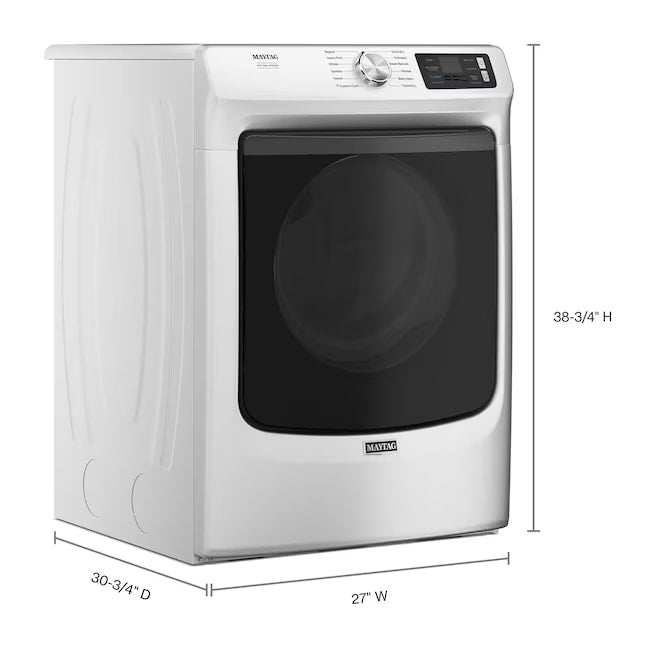 Maytag Gas Dryer 7.4 Cu. Ft Smart Steam MGD7020RW - Assessment Photo 3