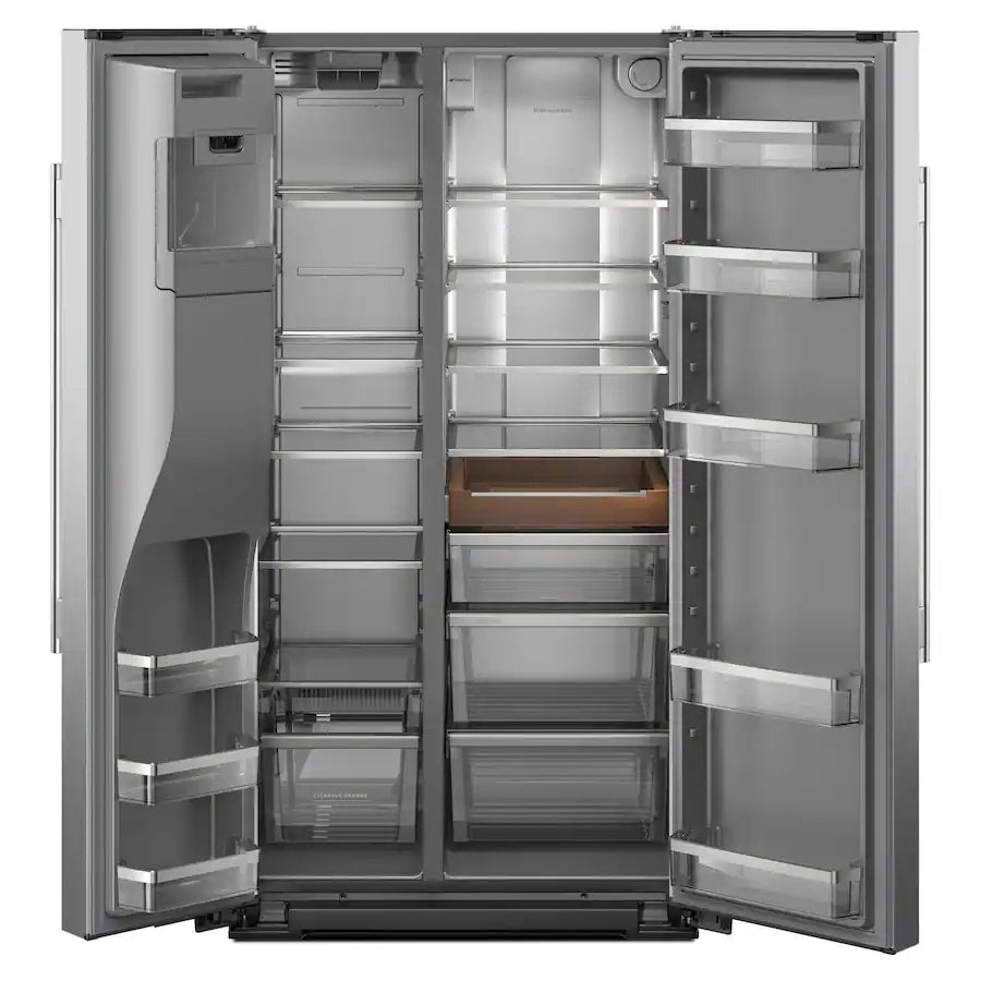 KitchenAid Side-By-Side Refrigerator In-Door Ice maker 28.7 Cu. Ft KRSF336RPS - Assessment Photo 3
