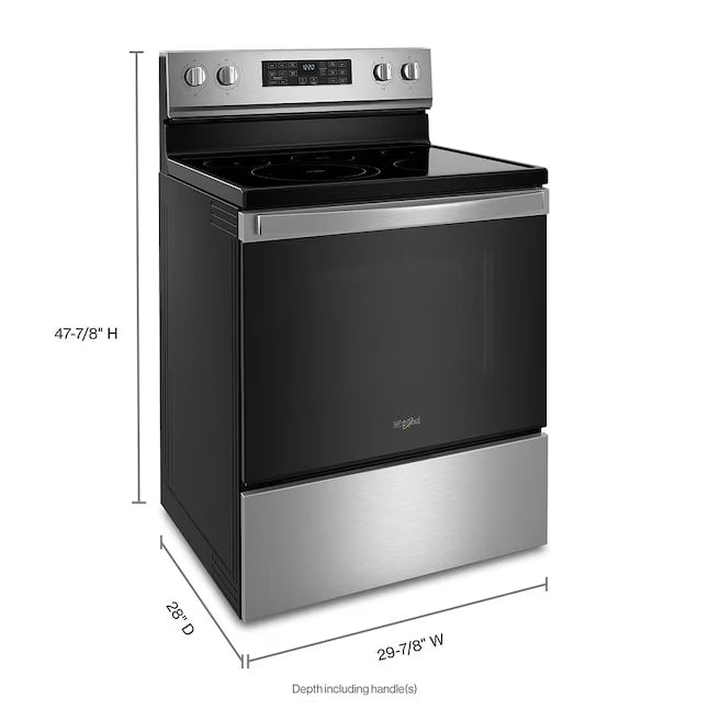 Whirlpool Electric Convection Range 5.3 cu. ft Stainless Steel WFE550S0LZ - Assessment Photo 3