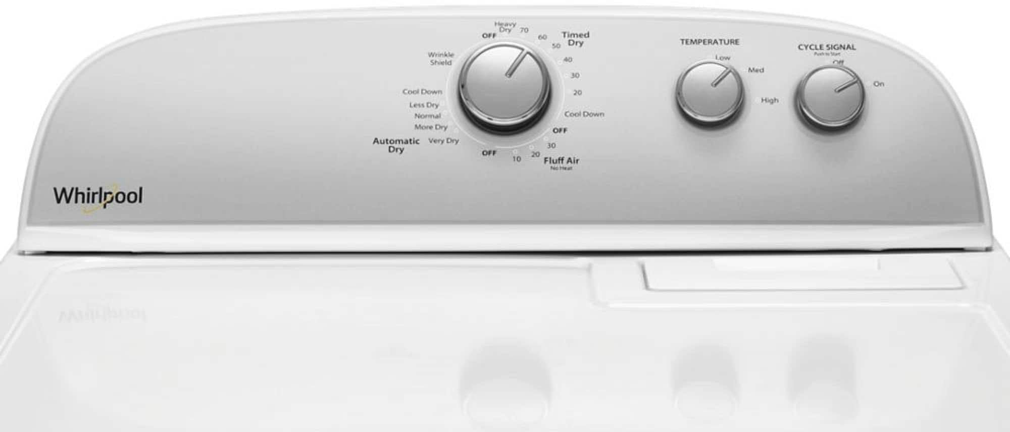 Whirlpool Gas Dryer 7 Cu. Ft w/ AutoDry WGD4950HW - Assessment Photo 4