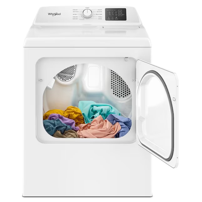 Whirlpool Electric Dryer 7 cu. ft Vented White WED4105SW - Assessment Photo 4