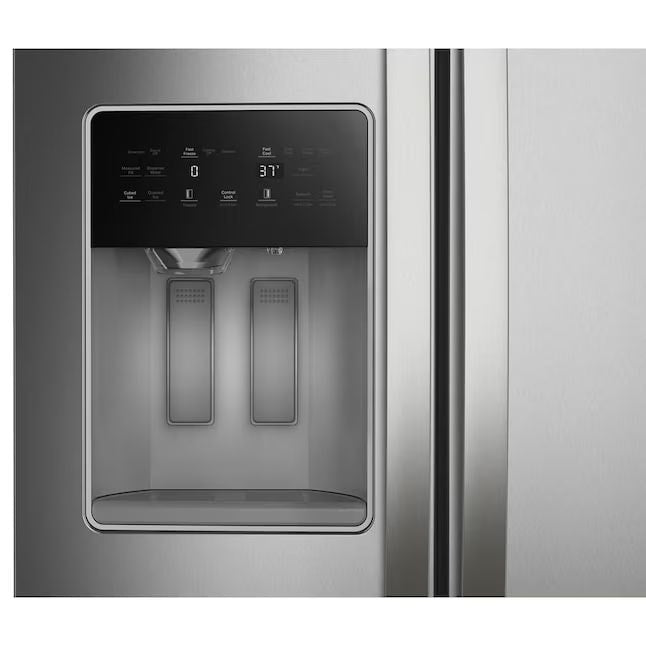 Whirlpool 36" Side-by-Side Refrigerator 25.2 cu. ft Stainless Steel WRSF5836RZ - Assessment Photo 4