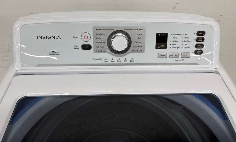 Insignia High Efficiency Top Load Washer 4.1 Cu. Ft. White NS-TWM41WH8A - Assessment Photo 4