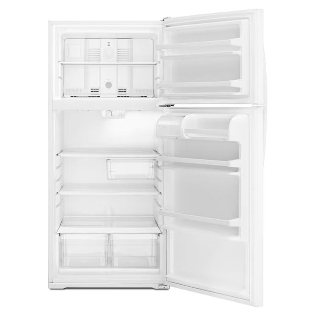 Whirlpool 28" Top Freezer Refrigerator 14.3 cu. ft White WRT314TFDW - Assessment Photo 4