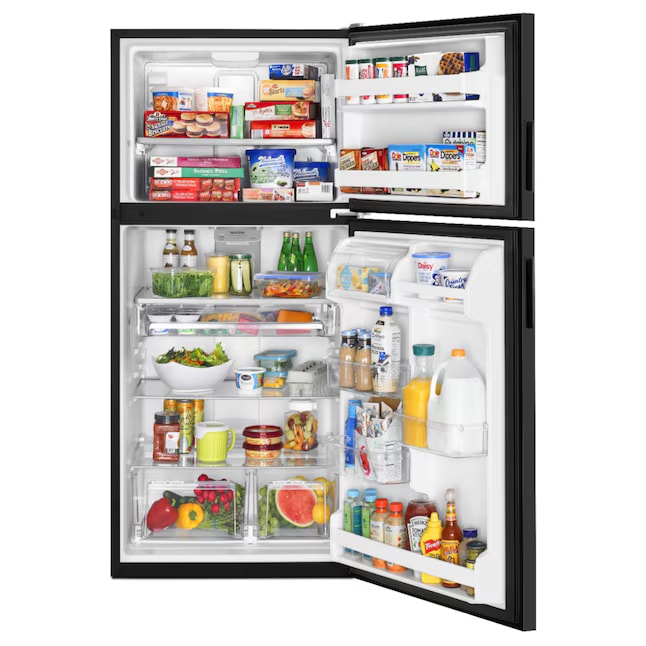 Maytag 33" Top Freezer Refrigerator 20.5 cu. ft Black MRT311FFFE - Assessment Photo 4