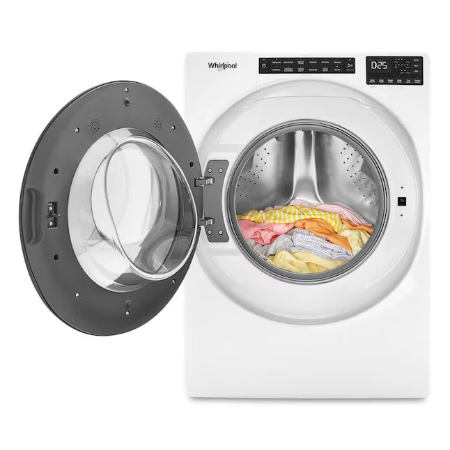Whirlpool Stackable Front Load Washer 5 cu. ft Steam WFW6605MW - Assessment Photo 4