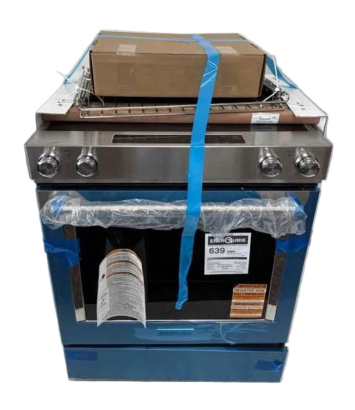 KitchenAid Slide-In Electric Downdraft Convection Range 6.4 Cu. Ft KSEG950ESS - Assessment Photo 4