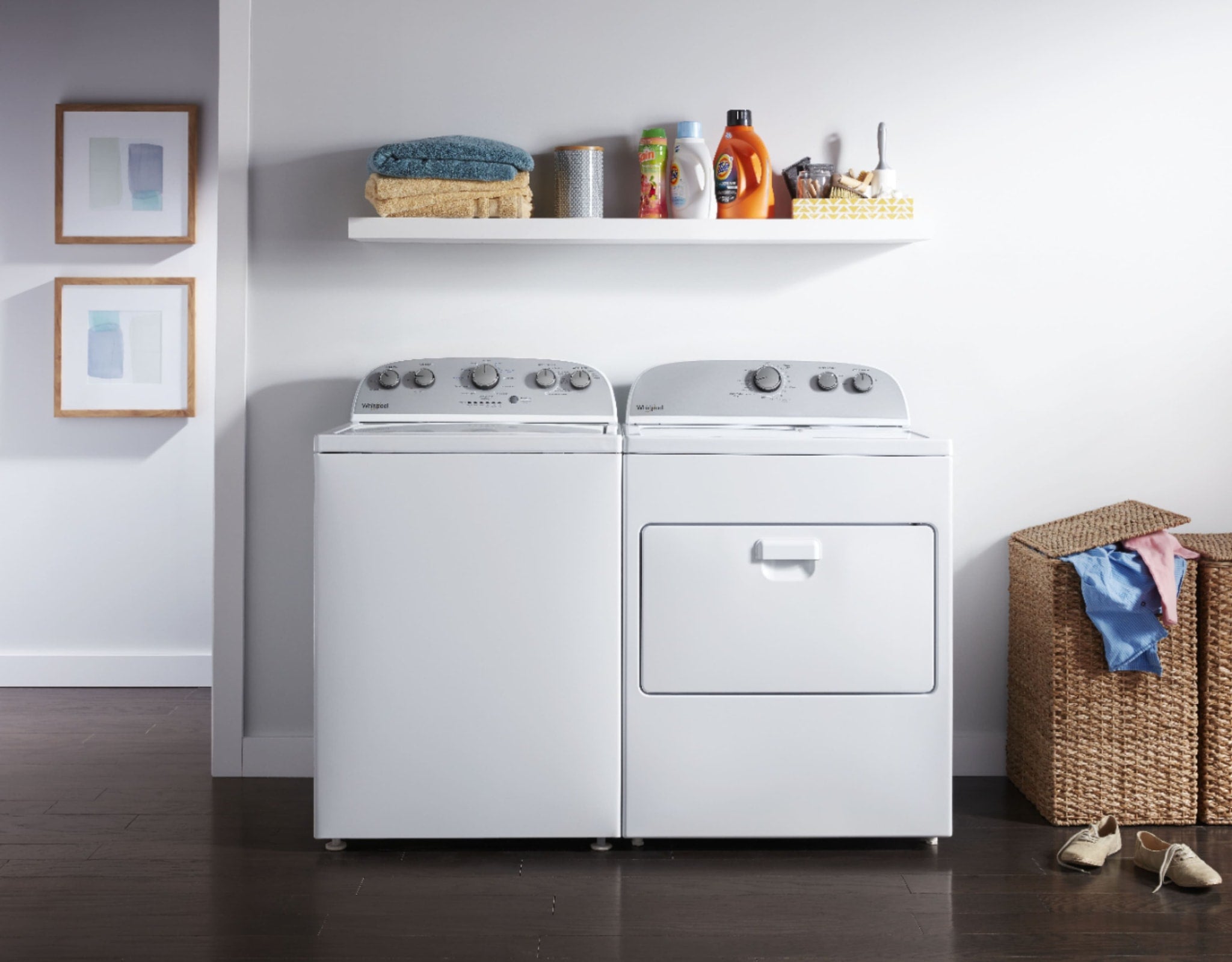 Whirlpool Gas Dryer 7 Cu. Ft w/ AutoDry WGD4950HW - Assessment Photo 5