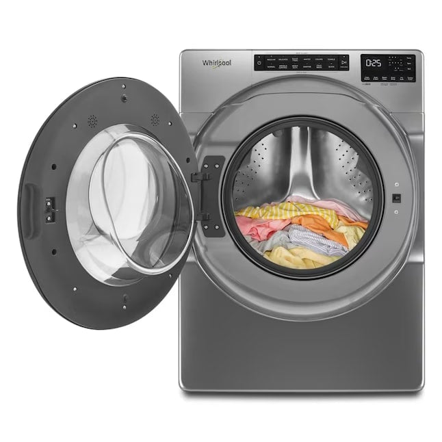 Whirlpool Stackable Front Load Washer 4.5 cu. ft Chrome Shadow WFW6605MC - Assessment Photo 5