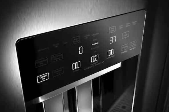KitchenAid 47 in. W 29.4 cu. ft. Built-In Side by Side Refrigerator KBSD708MSS - Assessment Photo 5