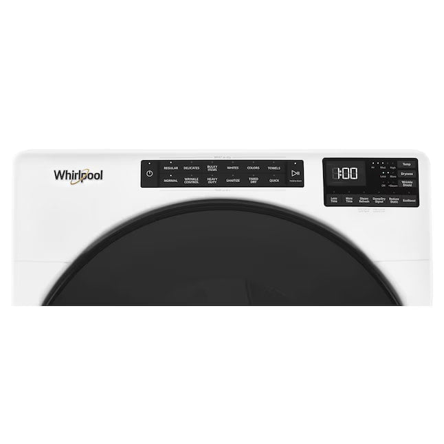 Whirlpool Stackable Electric Dryer 7.4 cu. ft Steam WED6605MW - Assessment Photo 5