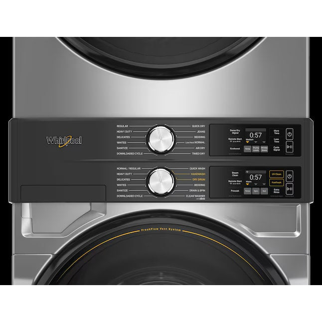 Whirlpool Electric 4.5 cu. ft Washer 7.4 Cu. Ft. Dryer Radiant Silver WEF5727TR - Assessment Photo 5