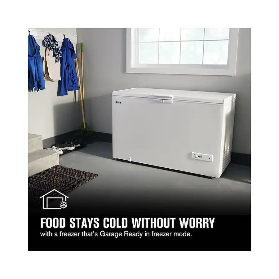 Maytag Garage Ready Chest Freezer w/ Power Loss Assist 16 cu. ft MZC5216LW - Assessment Photo 6