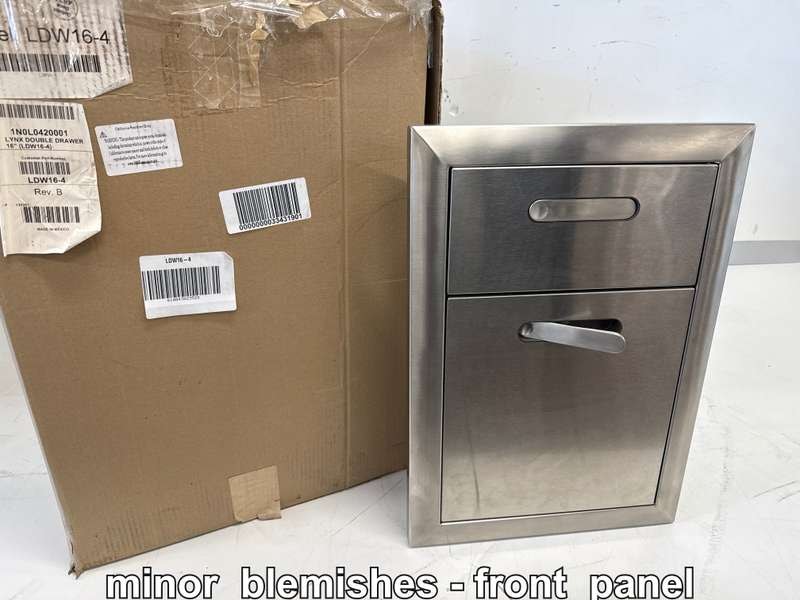 Lynx Professional Grill Ventana 16" Double Drawer Stainless Steel LDW16-4 - Assessment Photo 6