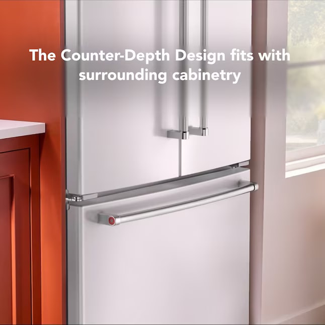 KitchenAid 36" Counter-Depth French Door Refrigerator 23.8 Cu. Ft KRFC136RWH - Assessment Photo 6